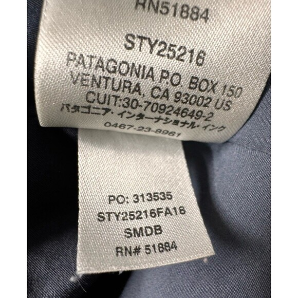 Patagonia Fleece Womens Medium Blue Deep Pile Vest Body Warmer Outdoors Size L - Picture 6 of 7
